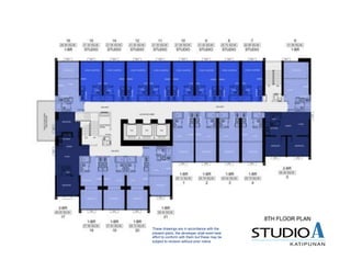 These drawings are in accordance with the
present plans, the developer shall exert best
effort to conform with them but these may be
subject to revision without prior notice
 