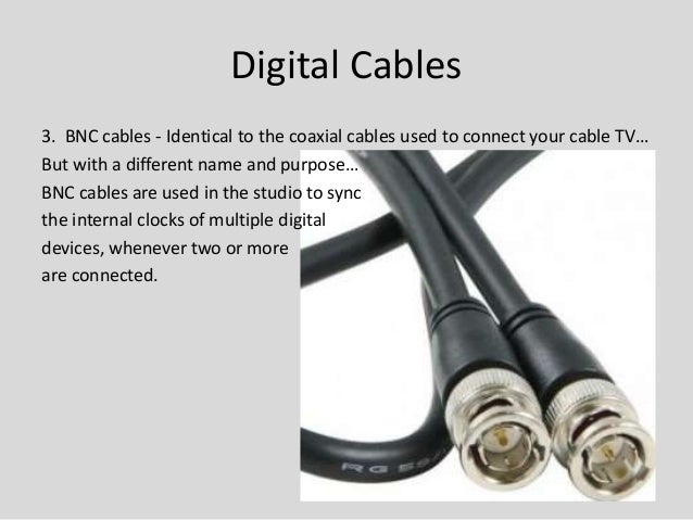 What is a coaxial cable used for?