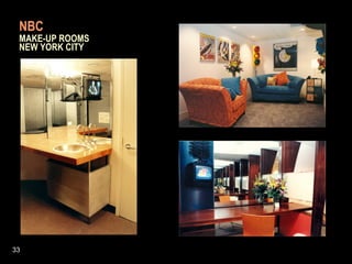 NBC     MAKE-UP ROOMS    NEW YORK CITY 