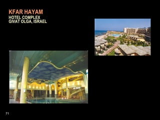 KFAR HAYAM     HOTEL COMPLEX    GIVAT OLGA, ISRAEL 