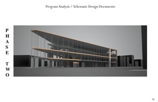 Program Analysis / Schematic Design Documents




P
H
A
S
E

T
W
O
                                                milwaukee avenue




                                                                   30
 
