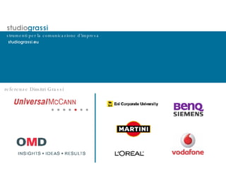 referenze Dimitri Grassi 