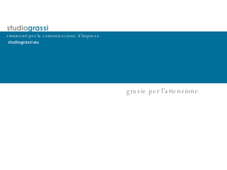 grazie per l’attenzione 