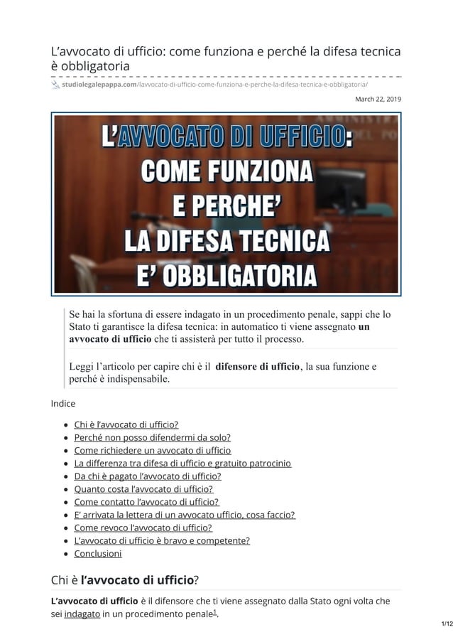 Lettera avvocato per divorzio congiunto