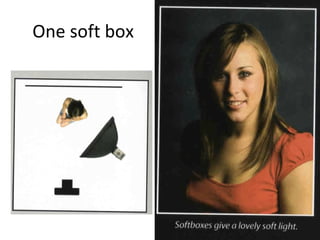 One soft box
 