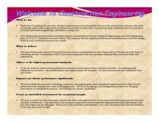 Studioline Consulting Inc Presentation Final