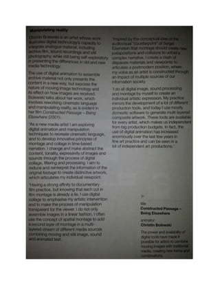 Studios and digital  animation