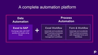 Doing More With Less: Improving SAP® Master Data Processes with Excel to SAP® Automation