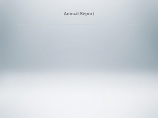 Annual Report
 