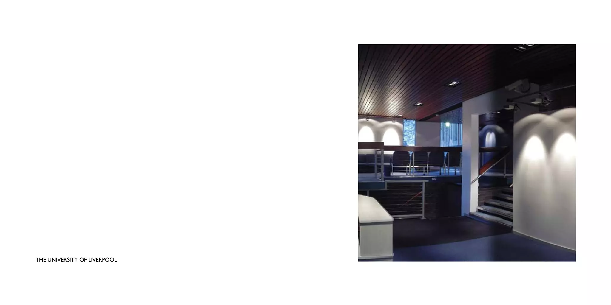 THE UNIVERSITY OF LIVERPOOL
 