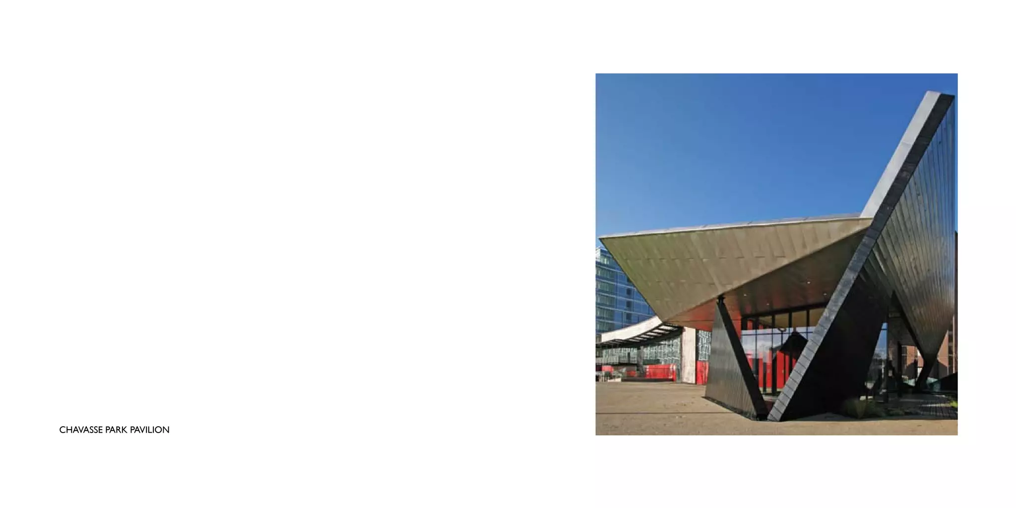 CHAVASSE PARK PAVILION
 