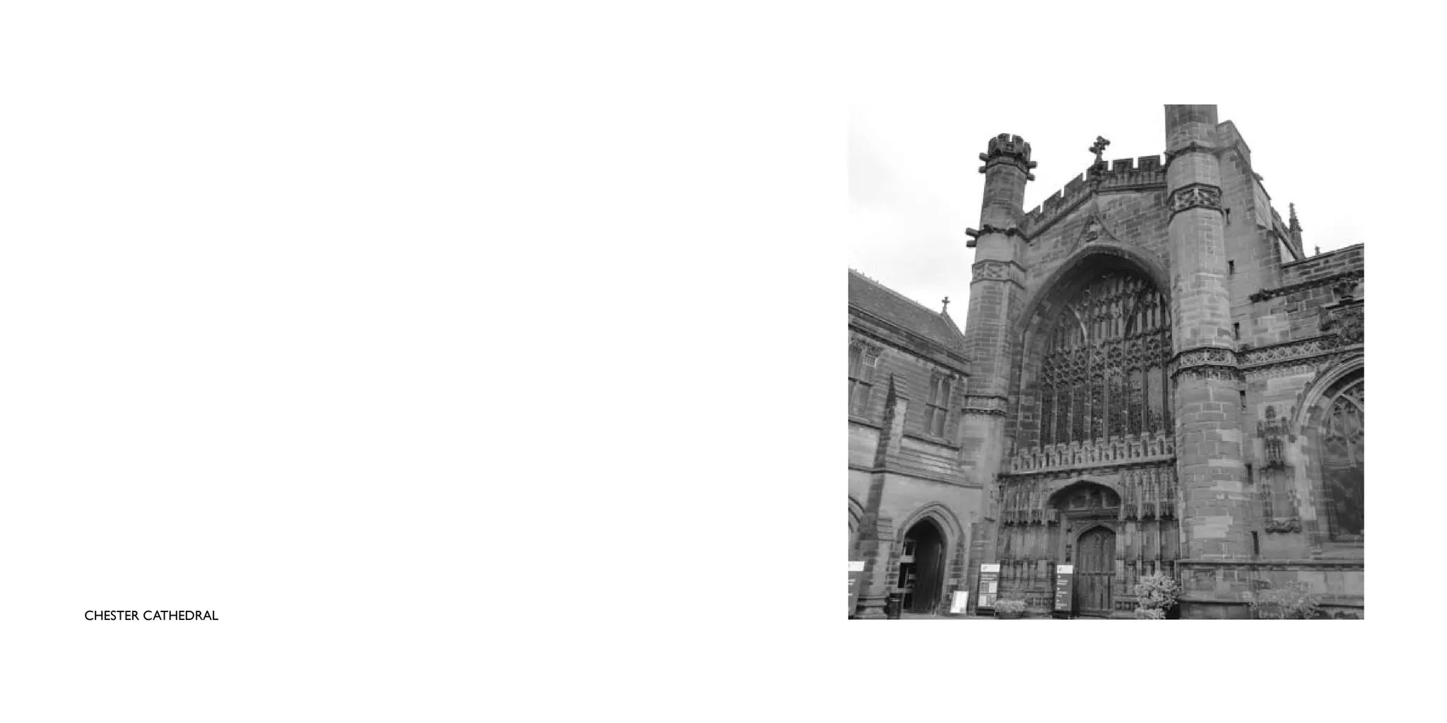 CHESTER CATHEDRAL
 
