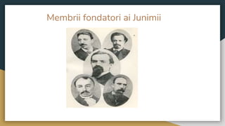 Membrii fondatori ai Junimii
 