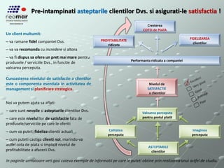 Studiu satisfactie clienti (css) prezentare | PPTX
