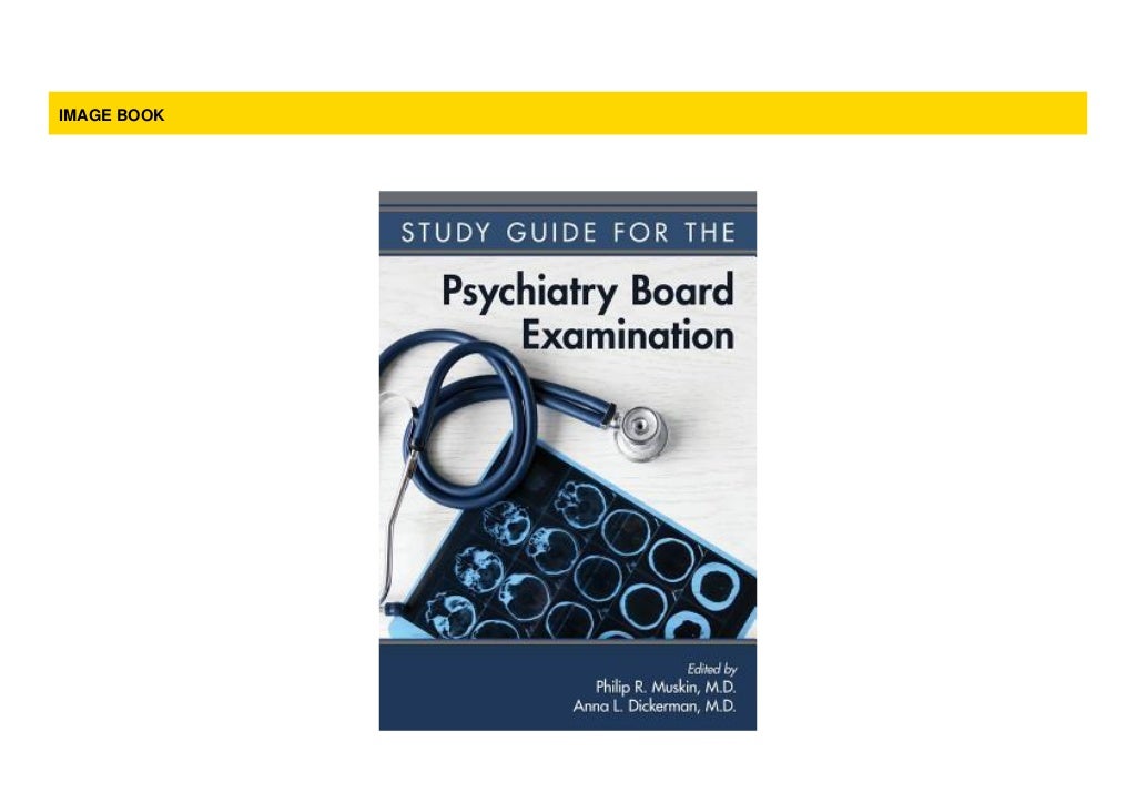 EPUB Study Guide for the Psychiatry Board Examination