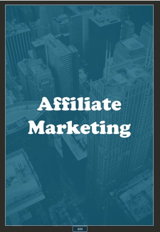 Affiliate
Marketing
223
 
