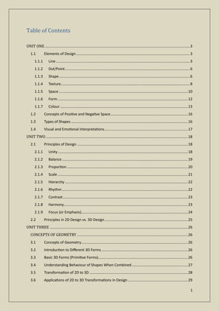 Introduction to elements and principles of Design, basics of design-dot ...
