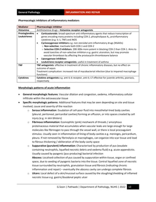 Inflammation Notes.pdf Study-notes_Inflammation-and-repair.pdf by handwritten hi | PDF