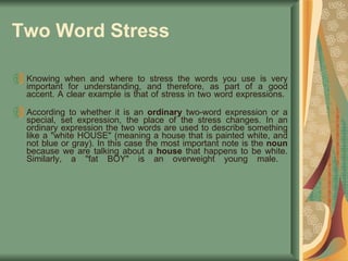 Study Of English Stress And Intonation | PPT