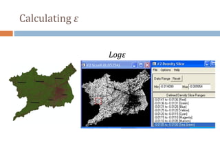Logε
Calculating ε
 