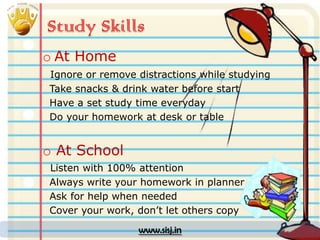 Study Tips | PPSX