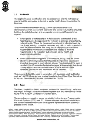 Study 2: Front-End Engineering Design and Project Definition | PDF