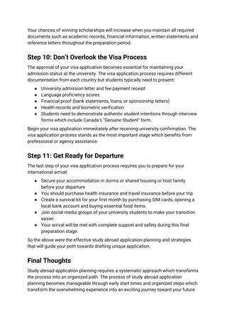 Study Abroad Application Planning: A Complete Guide for Indian Students ...