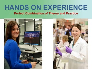Subhead
HANDS ON EXPERIENCE
Perfect Combination of Theory and Practice
 