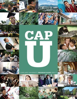 CAPILANO UNIVERSITY PROGRAM GUIDE 2016–17
 