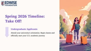 Timeline Spring Semester Study Abroad Timeline for Spring 2026 Applicants from Nepal | PDF