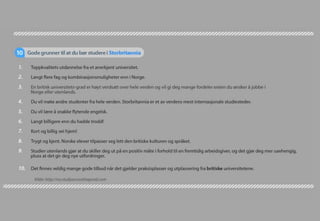 Internasjonale studenter i Storbritannia: Infographic