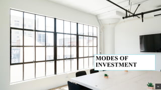 MODES OF
INVESTMENT
96 96
 