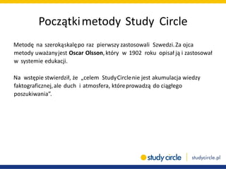 Study Circle - szwedzka metoda edukacji dorosłych | PDF