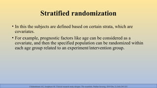 STUDY DESIGN Research protocol PowerPoint presentation | PPTX