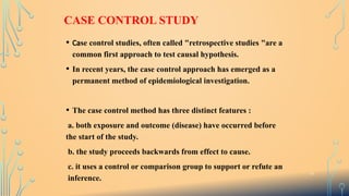 Backwards Directed Study Types Comprehensive Study Design and Epidemiology in Dental Research | PPTX