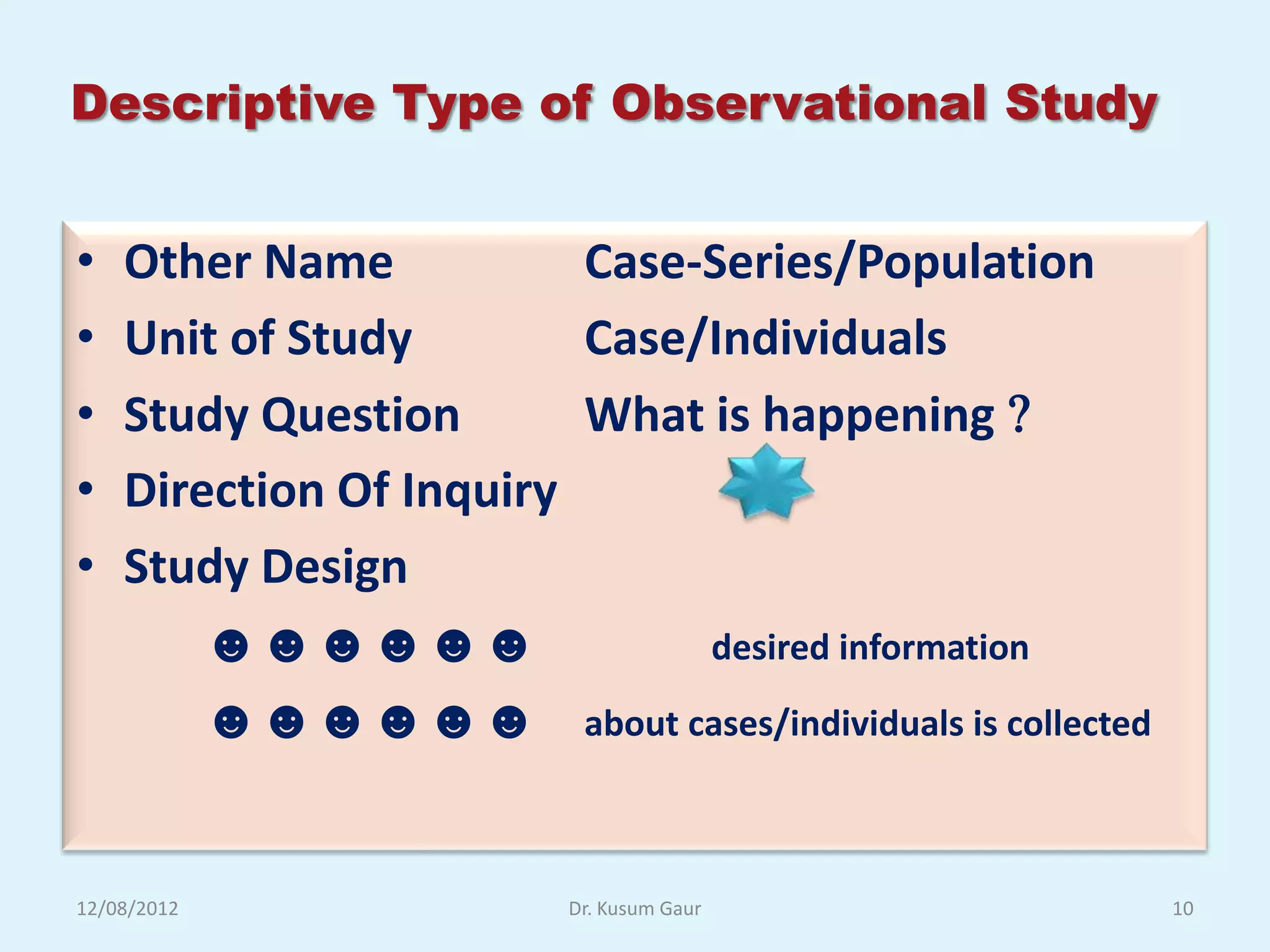 Study design in research | PPTX