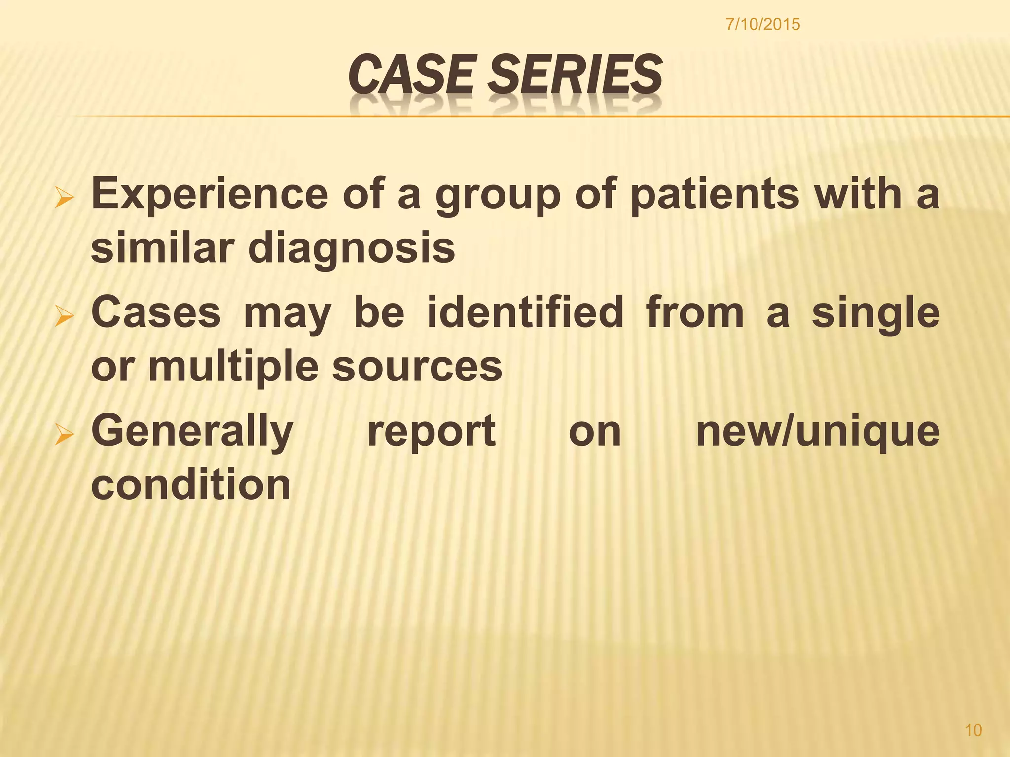 Study designs | PPTX