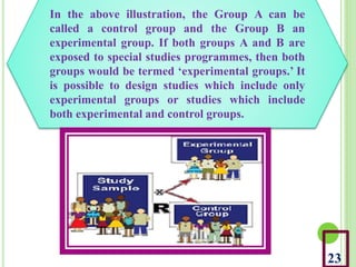 Study designs in research methodology | PPTX