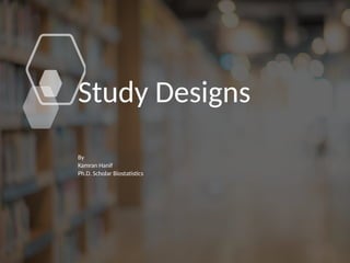 Study Designs PG PT office in health research | PPTX