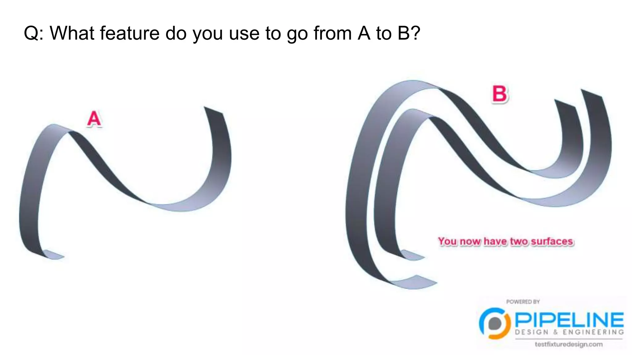 Q: What feature do you use to go from A to B?
 