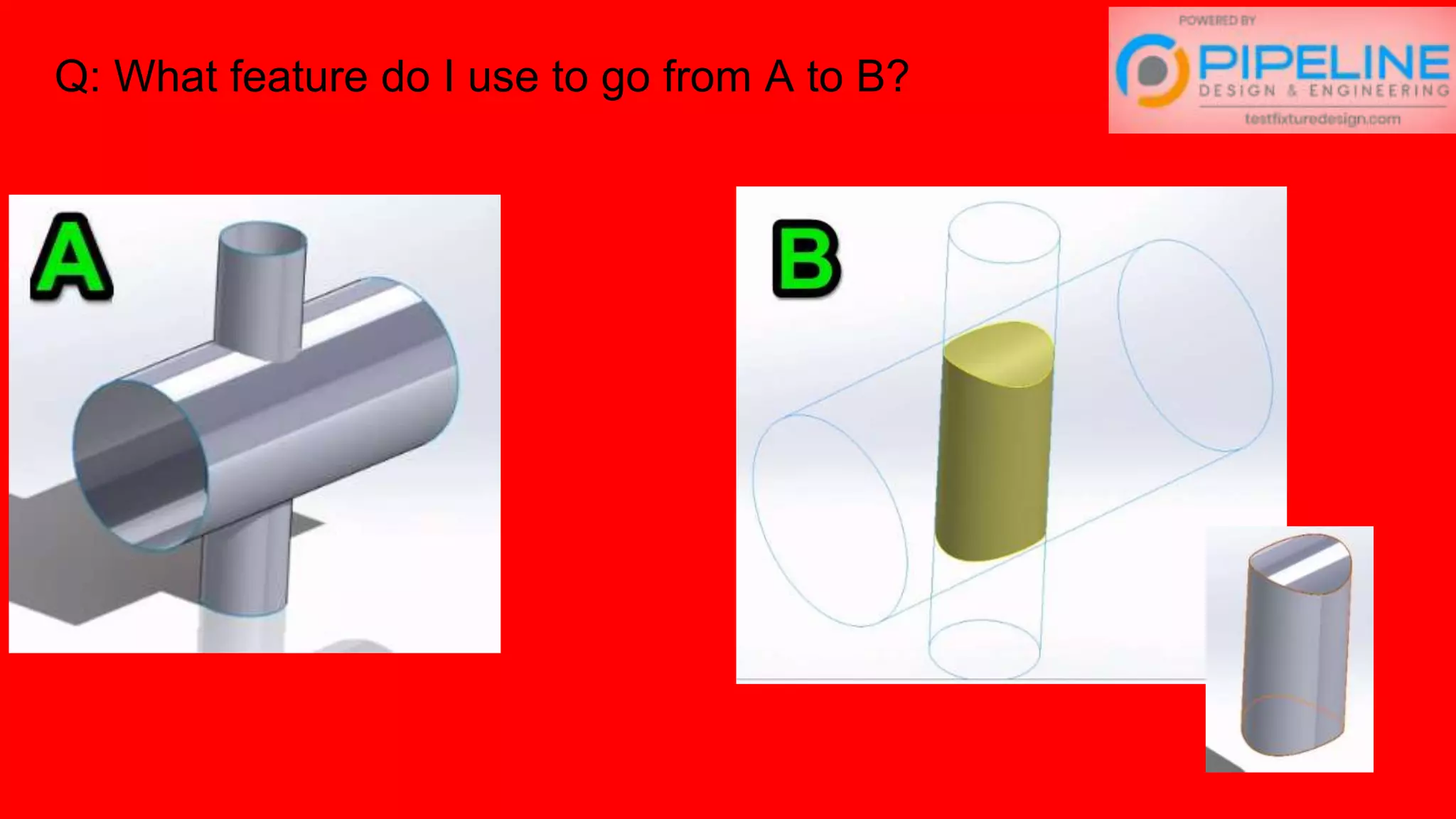 Q: What feature do I use to go from A to B?
 