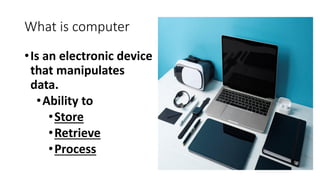 Comprehensive Overview of Computer Basics | PDF