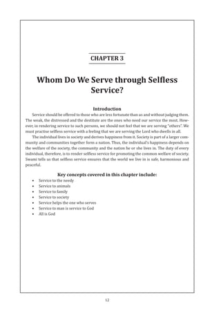 Study guide selflessservice | PDF