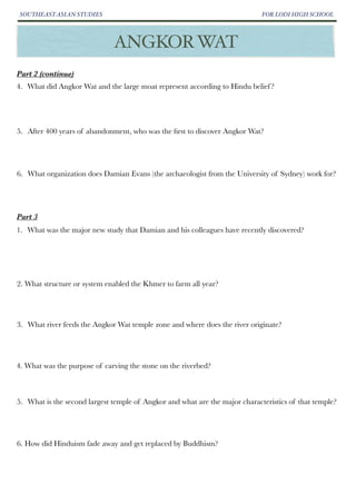 Study Guide Angkorwat Questions PDF study-guide-angkorwat-questions-pdf