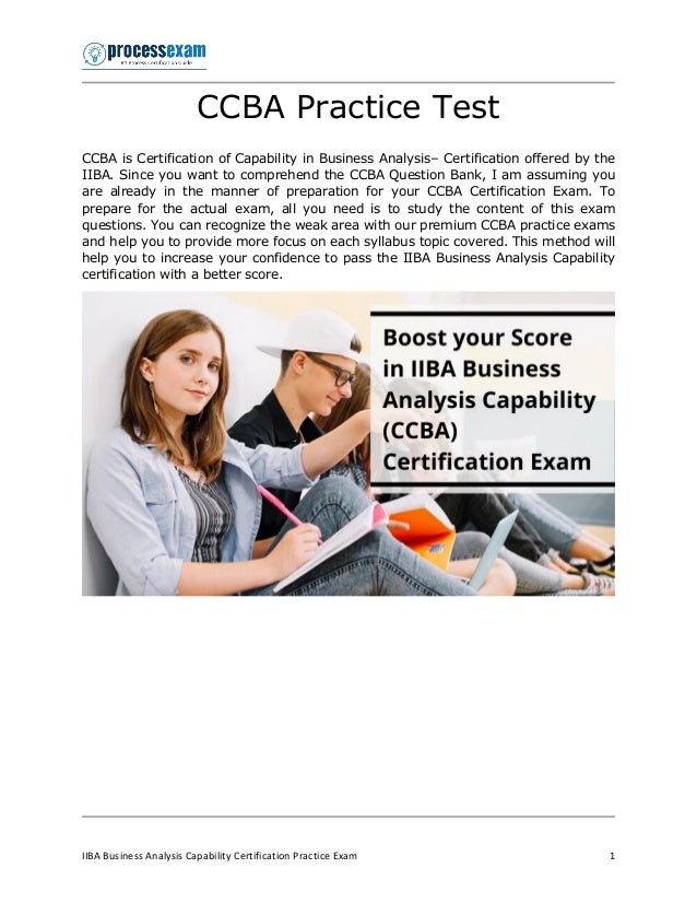 CCBA Exam Cost