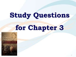 Study Questions
for Chapter 3
27
 