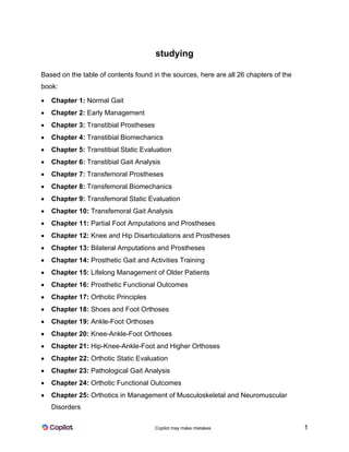 Comprehensive Guide to Lower-Limb Prosthetics and Orthotics: Gait ...
