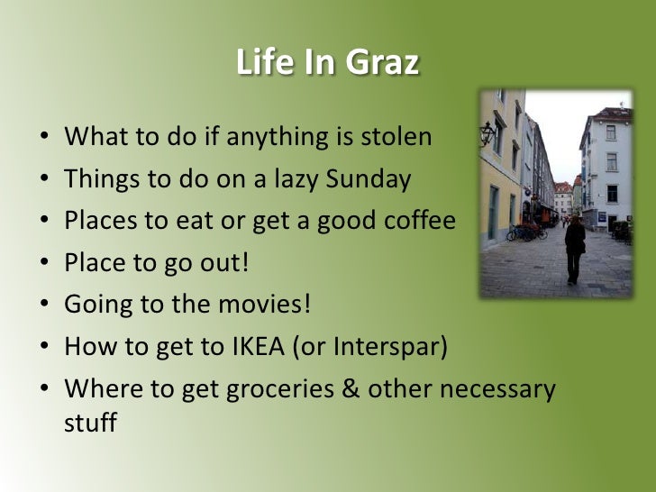 Studying Abroad In Graz