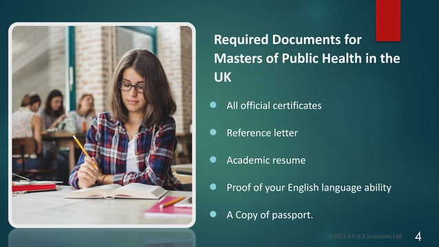 Studying a Masters in Public Health in the UK | PDF