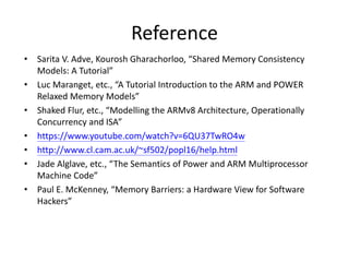 Timing Side Channel Attack
• TSX instead invokes a user-
specified abort handler, without
informing the underlying OS
• 也就是說我在User space就可以
知道kennel address with random
(!!!)
Yeongjin Jang, etc., “Breaking Kernel Address Space Layout
Randomization with Intel TSX”
 